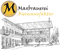 Das Logo der Brauerei Maxbrauerei Biermanufaktur wird hier gezeigt.