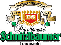 Das Logo der Brauerei Privatbrauerei Schnitzlbaumer wird hier gezeigt.