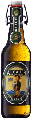 Das Bier Allgäuer Büble Bier Edelbräu wird hier als Produktbild gezeigt.