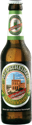 Das Bier Alt-Ostheimer Schankbier Alkoholfrei wird hier als Produktbild gezeigt.