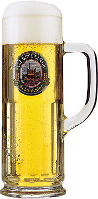 Das Bier Alt-Ostheimer Schankbier Alkoholfrei wird hier als Produktbild gezeigt.