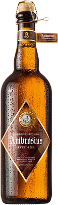 Das Bier Ambrosius Abtei-Bier wird hier als Produktbild gezeigt.