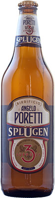 Das Bier Angelo Poretti Splügen 3 Luppoli wird hier als Produktbild gezeigt.