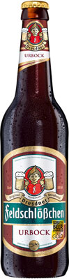 Das Bier Feldschlößchen Urbock wird hier als Produktbild gezeigt.