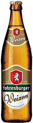 Das Bier Fohrenburger Weizen wird hier als Produktbild gezeigt.