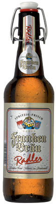 Das Bier Franken Bräu Radler wird hier als Produktbild gezeigt.