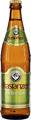 Das Bier Frastanzer - Radler süß wird hier als Produktbild gezeigt.