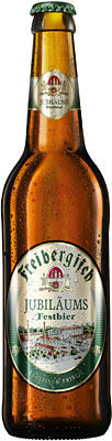 Das Bier Freibergisch Jubiläums Festbier wird hier als Produktbild gezeigt.