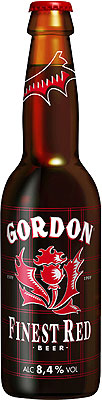 Das Bier Gordon Finest Red wird hier als Produktbild gezeigt.