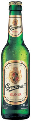 Das Bier Grenzquell Pilsner wird hier als Produktbild gezeigt.