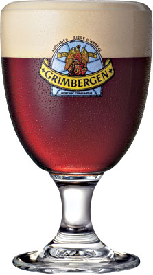 Das Bier Grimbergen Dubbel wird hier als Produktbild gezeigt.