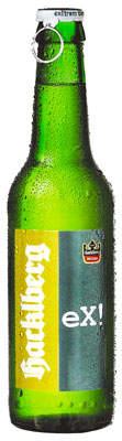 Das Bier Hacklberg eX! wird hier als Produktbild gezeigt.
