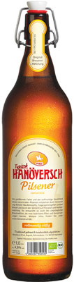 Das Bier Hanöversch Pilsener Naturtrüb wird hier als Produktbild gezeigt.