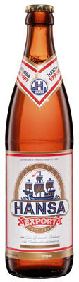 Das Bier Hansa Export wird hier als Produktbild gezeigt.