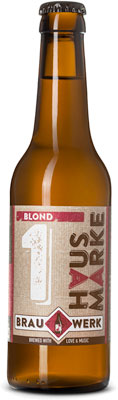 Das Bier Brauwerk Sunbeam (ehem.: Hausmarke 1 Blond) wird hier als Produktbild gezeigt.