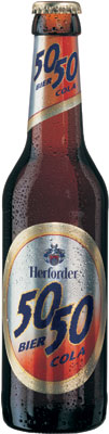Das Bier Herforder 50/50 Cola wird hier als Produktbild gezeigt.