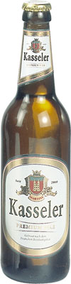 Das Bier Kasseler Premium Pils wird hier als Produktbild gezeigt.