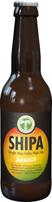 Das Bier Kreativbrauerei Kehrwieder SHIPA Azacca wird hier als Produktbild gezeigt.