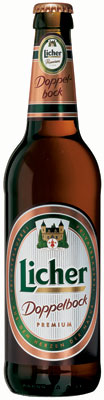 Das Bier Licher Doppelbock wird hier als Produktbild gezeigt.