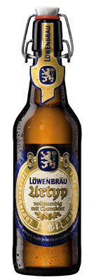 Das Bier Löwenbräu Urtyp wird hier als Produktbild gezeigt.