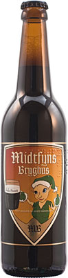 Das Bier Midtfyns Bryghus Jule Stout wird hier als Produktbild gezeigt.