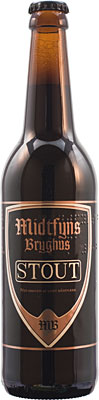 Das Bier Midtfyns Bryghus Stout wird hier als Produktbild gezeigt.