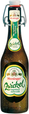 Das Bier Moninger Zwickel wird hier als Produktbild gezeigt.