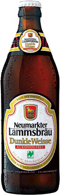 Das Bier Neumarkter Lammsbräu Dunkle Weisse Alkoholfrei wird hier als Produktbild gezeigt.