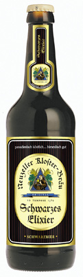 Das Bier Neuzeller Kloster-Bräu Schwarzes Elixier wird hier als Produktbild gezeigt.
