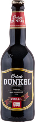 Das Bier Ørbæk Dunkel wird hier als Produktbild gezeigt.