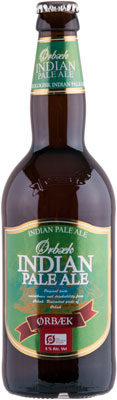 Das Bier Ørbæk Indian Pale Ale wird hier als Produktbild gezeigt.