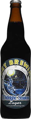 Das Bier Port Brewing Midnight Session Lager wird hier als Produktbild gezeigt.