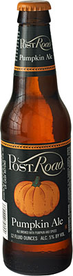 Das Bier Post Road Pumpkin Ale wird hier als Produktbild gezeigt.