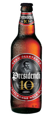 Das Bier Presidendi 10 wird hier als Produktbild gezeigt.