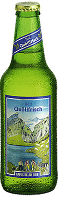 Das Bier Quöllfrisch Hell wird hier als Produktbild gezeigt.