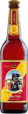 Das Bier Radler Fritz wird hier als Produktbild gezeigt.