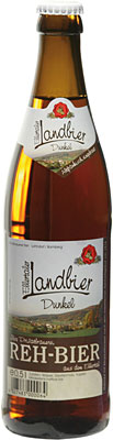 Das Bier Reh-Bier Ellertaler Landbier Dunkel wird hier als Produktbild gezeigt.