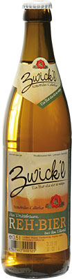 Das Bier Reh-Bier Zwick'l wird hier als Produktbild gezeigt.