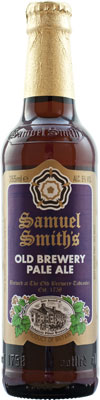 Das Bier Samuel Smith's Old Brewery Pale Ale wird hier als Produktbild gezeigt.