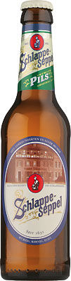 Das Bier Schlappeseppel Pils wird hier als Produktbild gezeigt.
