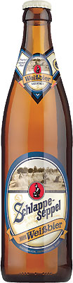 Das Bier Schlappeseppel Weißbier wird hier als Produktbild gezeigt.