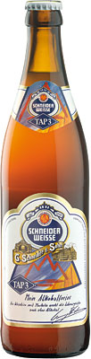 Das Bier Schneider Weisse - Tap 3 - Alkoholfrei wird hier als Produktbild gezeigt.