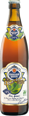 Das Bier Schneider Weisse - Tap 4 - Festweisse (ehem.: Mein Grünes) wird hier als Produktbild gezeigt.