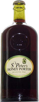Das Bier St. Peter's Honey Porter wird hier als Produktbild gezeigt.