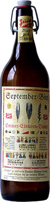 Das Bier Stiegl Monatsbier – Emmer-Einkorn-Dinkel wird hier als Produktbild gezeigt.