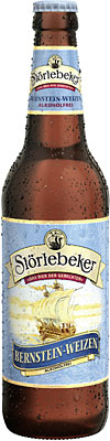Das Bier Störtebeker Bernstein-Weizen Alkoholfrei wird hier als Produktbild gezeigt.