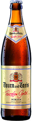 Das Bier Thurn Und Taxis Fürstengold Märzen wird hier als Produktbild gezeigt.