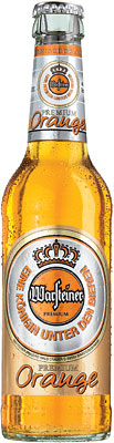 Das Bier Warsteiner Premium Orange wird hier als Produktbild gezeigt.