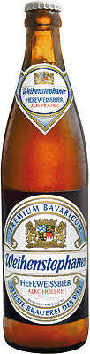 Das Bier Weihenstephan - Hefeweissbier Alkoholfrei wird hier als Produktbild gezeigt.