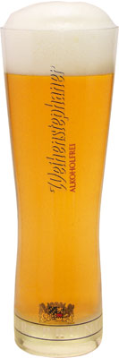 Das Bier Weihenstephan - Hefeweissbier Alkoholfrei wird hier als Produktbild gezeigt.